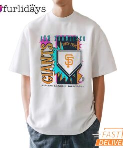 San Francisco Giants 1958 MLB Cooperstown Neon Field Shock T-Shirt