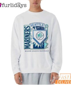 Seattle Mariners 1977 MLB Cooperstown Neon Field Shock T-Shirt