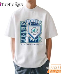 Seattle Mariners 1977 MLB Cooperstown Neon Field Shock T-Shirt