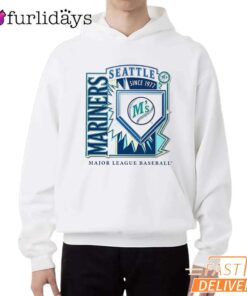 Seattle Mariners 1977 MLB Cooperstown Neon Field Shock T-Shirt