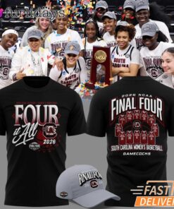 South Carolina Gamecocks Final Four 2026 Phoenix T-Shirt
