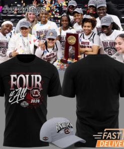 South Carolina Gamecocks Four It All 2026 Women’s Basketball T-Shirt
