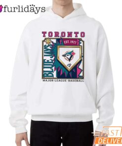 Toronto Blue Jays 1977 MLB Cooperstown Neon Field Shock T-Shirt