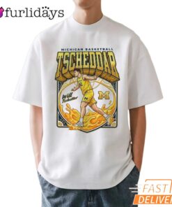 Will Tschetter Tscheddar Michigan Wolverines Basketball T-Shirt