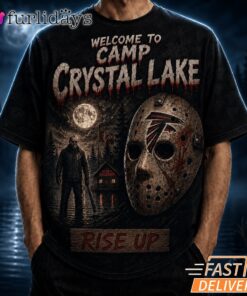 Atlanta Falcons Camp Crystal Lake T Shirt – Horror Halloween