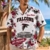 Atlanta Falcons Floral Stadium Personalized Hawaiian Shirt Football Fan Gift