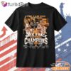 Back to Back Champions Yes I Am Old But I Saw Them T Shirt – Football Champions Tee DI Chuyen Hinh Anh IN Tren Mat Truoc Sang Mockup AO Mau