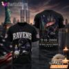 Baltimore Ravens Never Forget 911 25th Anniversary Memorial T Shirt Thay Background Phu Hop Niche OI Tren San Pham Background Hoi MO Lam Noi Bat San Pham Trong Anh