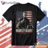 Brantley Gilbert American Flag Portrait Music Tribute Graphic Tshirt