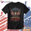 Brantley Gilbert The Real American Tour Flag Graphic Tshirt