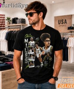 Caitlin Clark T-Shirt, Indiana Fever 22 Basketball Collage Graphic Tee Men