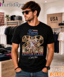Caitlin Clark T-Shirt, Indiana Fever 22 Signature Basketball Tee Men