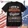 Chicago Bears Greatest Moments T Shirt – Black Football Fan Tee Thiet KE Lai Hinh Anh Tren Mau Sao Cho Hot Trend Moi EP Hon Roi DI Chuyen Hinh Anh IN Tren Mat Truoc Sang Mockup AO Mau