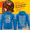 Chris Stapleton x Detroit Lions All American Road Show 2026 Blue Hoodie
