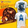 Chris Stapleton x Detroit Lions All American Road Show 2026 Event T Shirt – White Cowboy Graphic