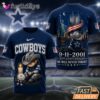 Dallas Cowboys Never Forget 911 25th Anniversary Memorial T Shirt Thay Background Phu Hop Niche OI Tren San Pham Background Hoi MO Lam Noi Bat San Pham Trong Anh