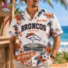 Denver Broncos Floral Stadium Personalized Hawaiian Shirt Football Fan Gift