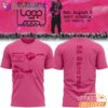 Ed Sheeran x Los Angeles Rams LOOP Tour 2026 SoFi Stadium T Shirt – Pink