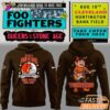 Foo Fighters x Cleveland Browns Take Cover Tour 2026 Brown Hoodie – Dawg Pound Graphic