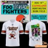 Foo Fighters x Cleveland Browns Take Cover Tour 2026 Football Jersey