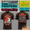 Foo Fighters x Cleveland Browns Take Cover Tour 2026 T Shirt – Tour Dates Back Print Tee