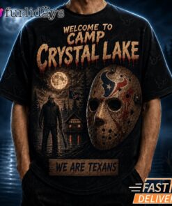 Houston Texans Camp Crystal Lake T Shirt – Horror Halloween
