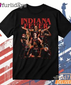 Indiana Fever Basketball Players Collage T Shirt, Wnba Fan Gift