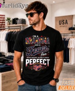 Indiana Fever Grandma T-Shirt, Pretty Much Perfect Basketball Fan Tee Men