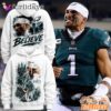 Jalen Hurts Philadelphia Eagles Believe No 1 Graphic Hoodie