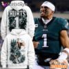 Jalen Hurts Philadelphia Eagles No 1 Graphic Hoodie
