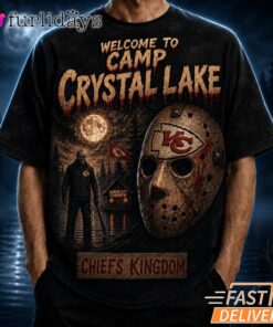 Kansas City Chiefs Camp Crystal Lake T Shirt – Horror Halloween