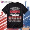 Kansas City Chiefs Greatest Moments T Shirt – Black Football Fan Tee Thiet KE Lai Hinh Anh Tren Mau Sao Cho Hot Trend Moi EP Hon Roi DI Chuyen Hinh Anh IN Tren Mat Truoc Sang Mockup AO Mau