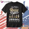 Los Angeles Rams Greatness Legends Football T Shirt, Vintage Fan Gift