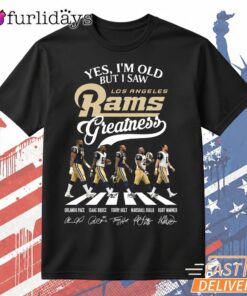 Los Angeles Rams Greatness Legends Football T Shirt, Vintage Fan Gift