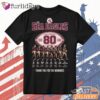 Manly Warringah Sea Eagles 80th Anniversary T Shirt – Thank You for the Memories Tee DI Chuyen Hinh Anh IN Tren Mat Truoc Sang Mockup AO Mau Lay Ung Background Mau Thiet KE