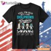 Miami Dolphins Greatness Signature Football T Shirt, Legends Fan Gift
