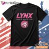 Minnesota Lynx Fight Hope Cure Pink Ribbon Tribute Graphic Tshirt