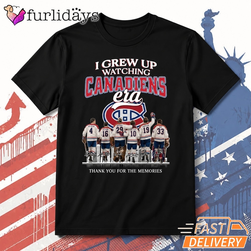 Montreal Canadiens Legends Hockey T Shirt, Thank You For The Memories (2)