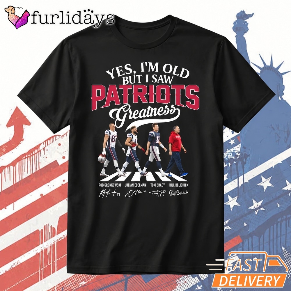 New England Patriots Greatness Brady Gronkowski Edelman Belichick T Shirt