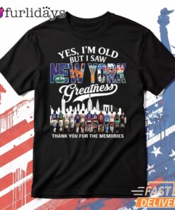 New York Sports Greatness T Shirt, Thank You For The Memories Fan Gift
