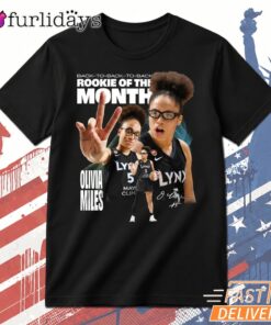 Olivia Miles Minnesota Lynx Basketball Collage T Shirt, Wnba Fan Gift
