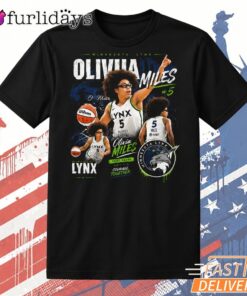 Olivia Miles Minnesota Lynx Rookie Of The Month Basketball T Shirt