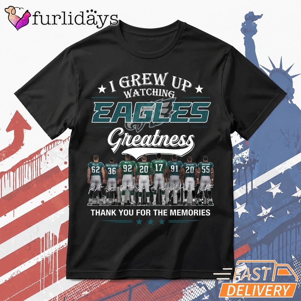Philadelphia Eagles Greatest Moments T Shirt – Black Football Fan Tee Thiet KE Lai Hinh Anh Tren Mau Sao Cho Hot Trend Moi EP Hon Roi DI Chuyen Hinh Anh IN Tren Mat Truoc Sang Mockup AO Mau