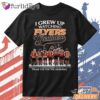 Philadelphia Flyers Greatness Signature Hockey T Shirt, Memories Gift
