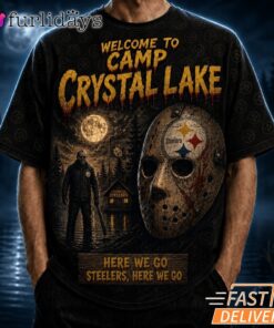 Pittsburgh Steelers Camp Crystal Lake T Shirt – Horror Halloween