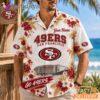 San Francisco 49ers Floral Stadium Personalized Hawaiian Shirt Football Fan Gift