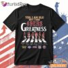 San Francisco 49Ers Greatness Signature Football T Shirt, Fan Gift