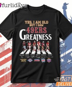 San Francisco 49Ers Greatness Signature Football T Shirt, Fan Gift