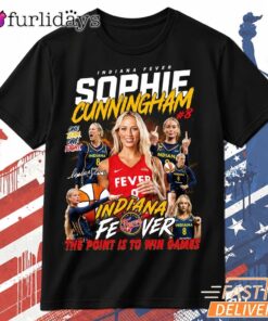 Sophie Cunningham Indiana Fever T Shirt – Black WNBA Basketball Fan Tee Thiet KE Lai Hinh Anh Tren Mau Sao Cho Hot Trend Moi EP Hon Roi DI Chuyen Hinh Anh IN Tren Mat Truoc Sang Mockup AO Mau