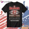 St George Illawarra Dragons 27th Anniversary T Shirt – Thank You for the Memories Tee DI Chuyen Hinh Anh IN Tren Mat Truoc Sang Mockup AO Mau Lay Ung Background Mau Thiet KE
